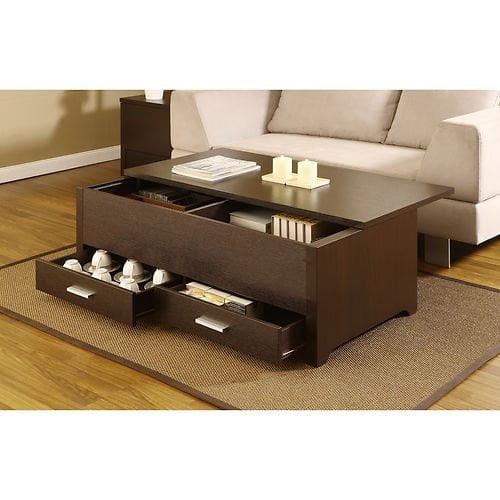 Knox Coffee Table. This Contemporary Storage Box Table Combines Plenty