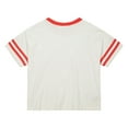 thumbnail image 5 of Women's Mitchell & Ness  Cream New York Yankees Cooperstown Collection Cropped Yoke T-Shirt, 5 of 7