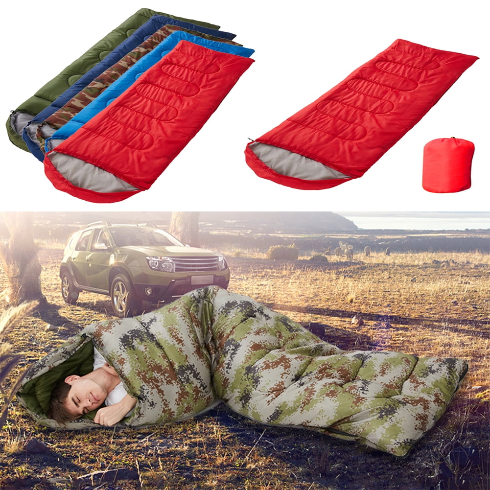 New Adult Sleeping Bag Waterproof Warm Winter Hiking Portable Camping Holiday 