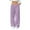 Purple., variant on Agkizg Women's Fleece-Lined Sleep Pants,Women's Warm Loungewear Pants,Women's Fall Winter Fleece Lined Pants Elastic Waist Drawstring Straight Leg Loose Fitting Casual Warm Thermal Daily Wear Pants