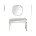 thumbnail image 1 of Camden Isle CI-86422 Alice 48 in. Antique Silver Rectangle Glass Console Table with Wall Mirror, 1 of 6