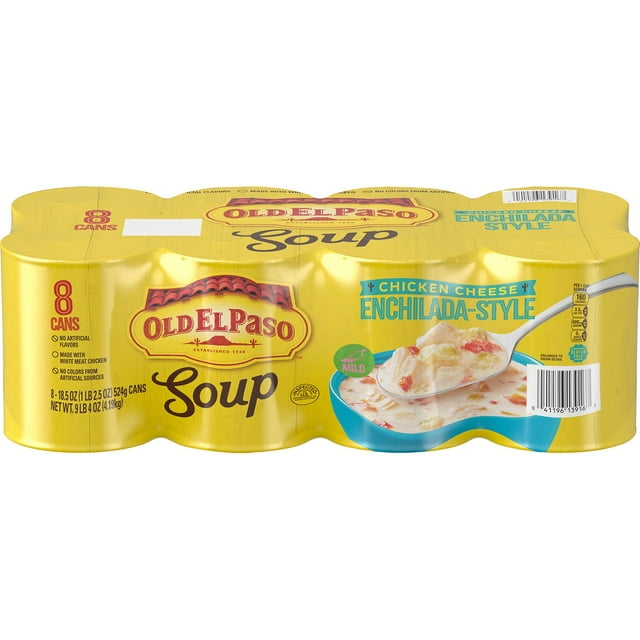 Old El Paso Soup, Chicken Cheese Enchilada, 18.5 oz., 8 pk.