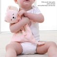 thumbnail image 3 of KAIYANG Peluche suave para bebé, consolador para calmar al bebé, juguete de muñeca de animal, manta de seguridad para niños (Panda), tamaño 2, 3 of 5
