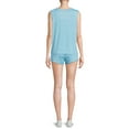 thumbnail image 3 of Disney Stitch Women's and Women's Plus Tank Top, Shorts and Socks, 3-Piece Sleep Set, 3 of 5