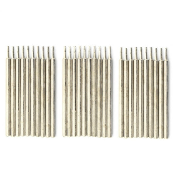 ILOVETOOL 30Pcs 1mm Ultra-Thin T Head Diamond Grinding Bits Carving Burrs Lapidary Tools for Gemstone Jade Stone Glass