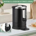 thumbnail image 5 of Roromall 120Cups-18L Commercial Coffee Urn, Coffee Dispenser Electric, Fast Brew Stainless Hot Water Dispenser, Hot Water Urn for Catering, Meeting, Party, 5 of 7