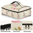 thumbnail image 2 of Iauyy Casserole Carrier for Hot Food Insulated Casserole Travel Carry Bag with Lid Food Warmer Bag for Party/Picnic,Floral Theme, 2 of 7