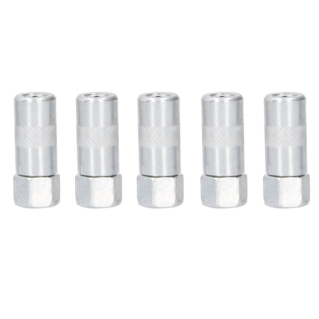 Grease Flat Nozzle, Grease Coupler Easy To Operate Tightly Bite Durable Rust-resistant For Equipment Maintenance For Mechanical Processing