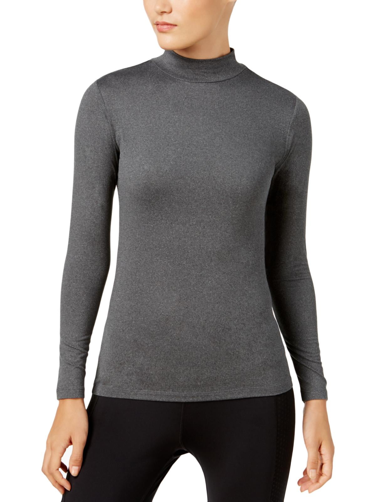 32 Degrees 32 Degrees Heat Womens Fitness Running Pullover Top Gray
