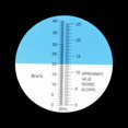 thumbnail image 2 of RUGED - Handheld Atc Grape Wine Refractometer 0-40% Brix 0-25% Alcohol Refractometer, 2 of 6
