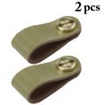 thumbnail image 2 of Cabinet Knobs Faux Leather 2PCS Drawer Knobs Cupboard Pull Knobs with Screws, 2 of 10