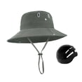 thumbnail image 4 of Sombrero jinwen para playa con correa ajustable resistente al impacto transpirable verde, 4 of 8
