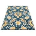 thumbnail image 6 of Well Woven Mystic Ash Vintage Floral Oriental Blue 5'3" x 7'3" Area Rug, 6 of 6