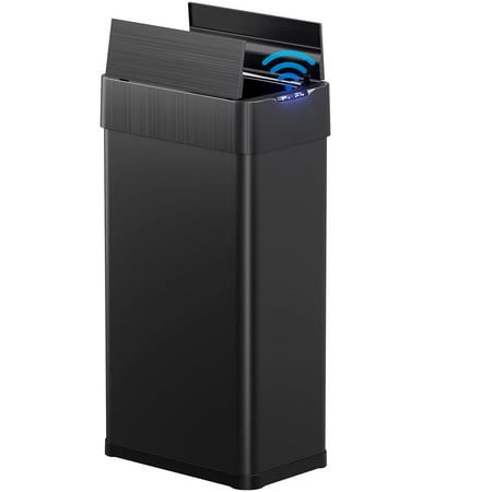 Condition photo showing New/Like New for Pirecart 18.5 Gallon Automatic Trash Can Stainless Steel Sensor Motion Garbage with Butterfly Lid Soft-Close Lid