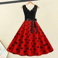 thumbnail image 2 of Vestido Midi ajustado de cintura alta para mujer, vestido sin mangas, línea A, dobladillo suelto, Retro, 50s, 60s, dama, fiesta de graduación, 2 of 6