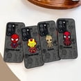 thumbnail image 2 of Caso mate para Samsung Galaxy NOTA 20 10 9 8 A13 A12 A10 A11 7 A04E A04 A03S A02 5G ULTRA Plus caso Marvel vengadores héroes espacio, 2 of 5