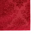 thumbnail image 5 of Town & Country Living Lexington Table Runner 15"x90" Rectangle, Stain Resistant Machine Washable Cotton/Polyester, Damask Red, 5 of 6