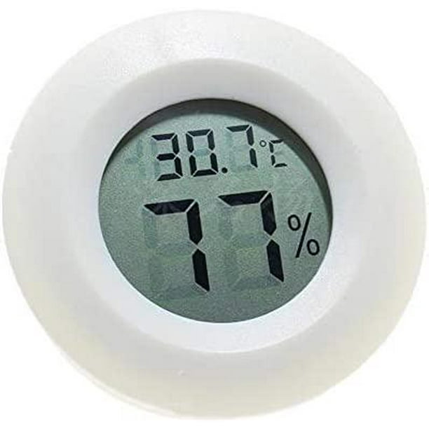 In de omgeving van een paar onderdelen Kreigaven Ronde digitale thermometer, lcd-display, hygrometer,  temperatuurmeter, tester voor dieren White - Walmart.com