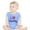 Sky Blue, variant on Newborn Onesies Infant Boys Girls Short Sleeve Letter Prints Newborn Bodysuits Outwear Girls Romper Grey 18 Months-24 Months