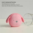 thumbnail image 4 of Seitruly Altavoz Bluetooth para niños, perro, reproductor de música recargable inalámbrico, altavoz Bluetooth resistente al agua de silicona Sistemas de cine en casa Rosado, 4 of 6