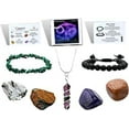 thumbnail image 3 of Cancer Healing Crystal Set, Zodiac Birthstone Premium Kit for Gift, 3 of 5