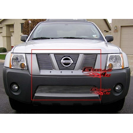Nissan Xterra Billet Grille - Compatible with 2005-2008 Nissan Xterra Billet Grille Combo N19-A71976N