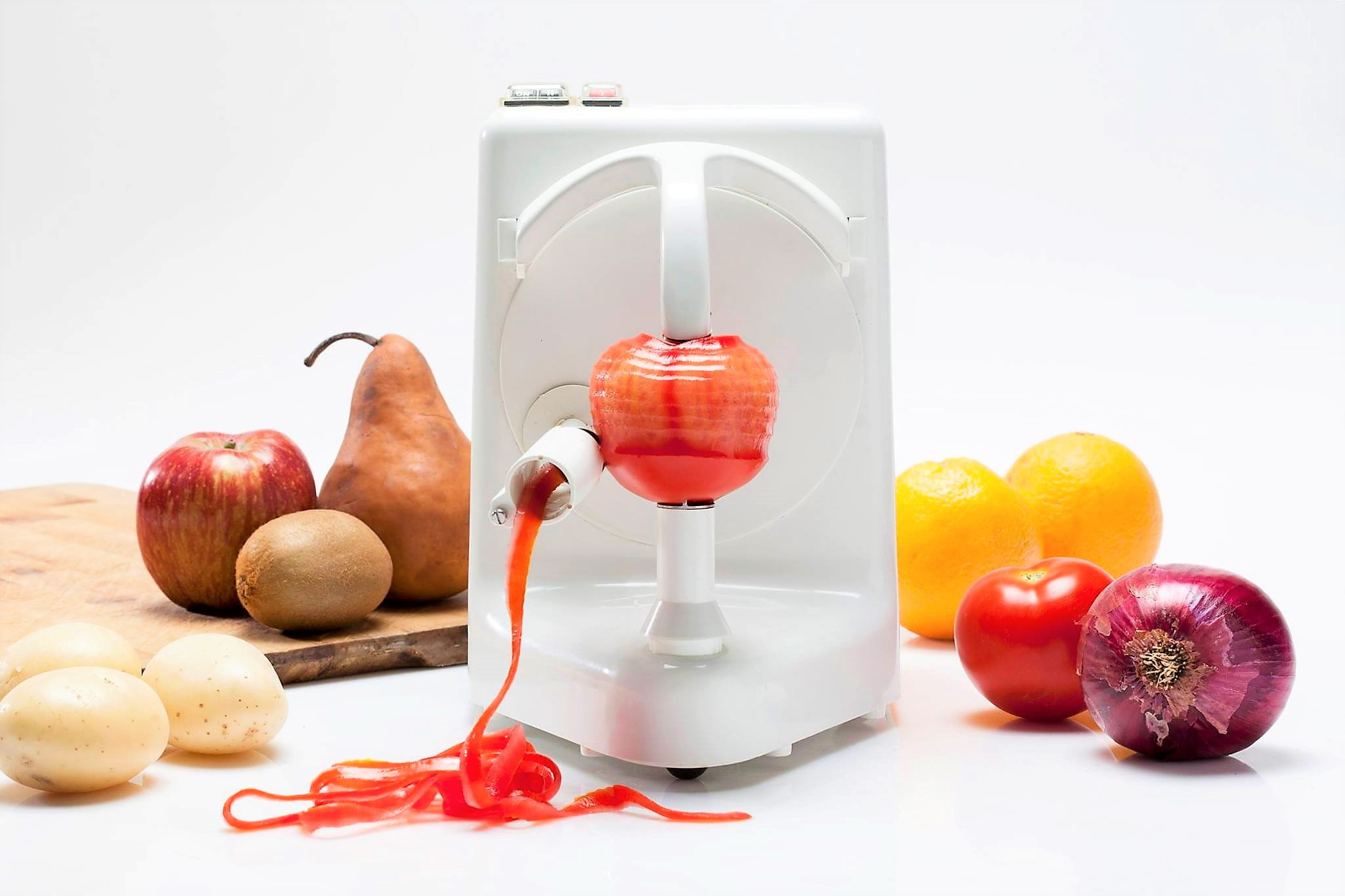 Electric Peeler Multifunctional Household Automatic Peeler Orange