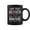 Black, variant on Im Not Retired Im A Full Time Nanie Floral Coffee Mugs