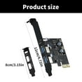 thumbnail image 5 of Desktop PC USB Expansion Card, PCIe to USB3.0 with 18W Fast Charging, 3 port, 5 of 8