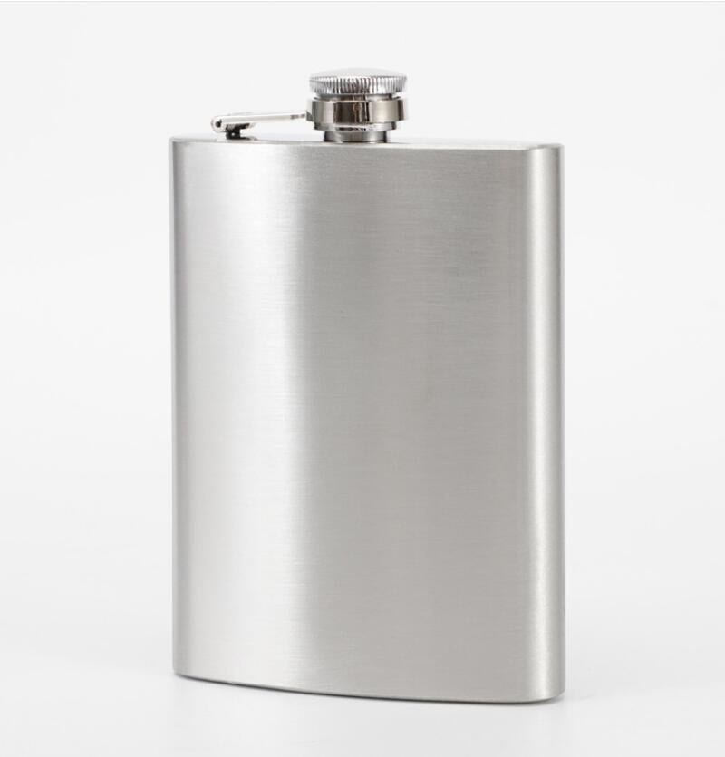 12 oz Stainless Steel FLASK Alcohol Whiskey Liquor Cap Club Wedding Party GIFT 
