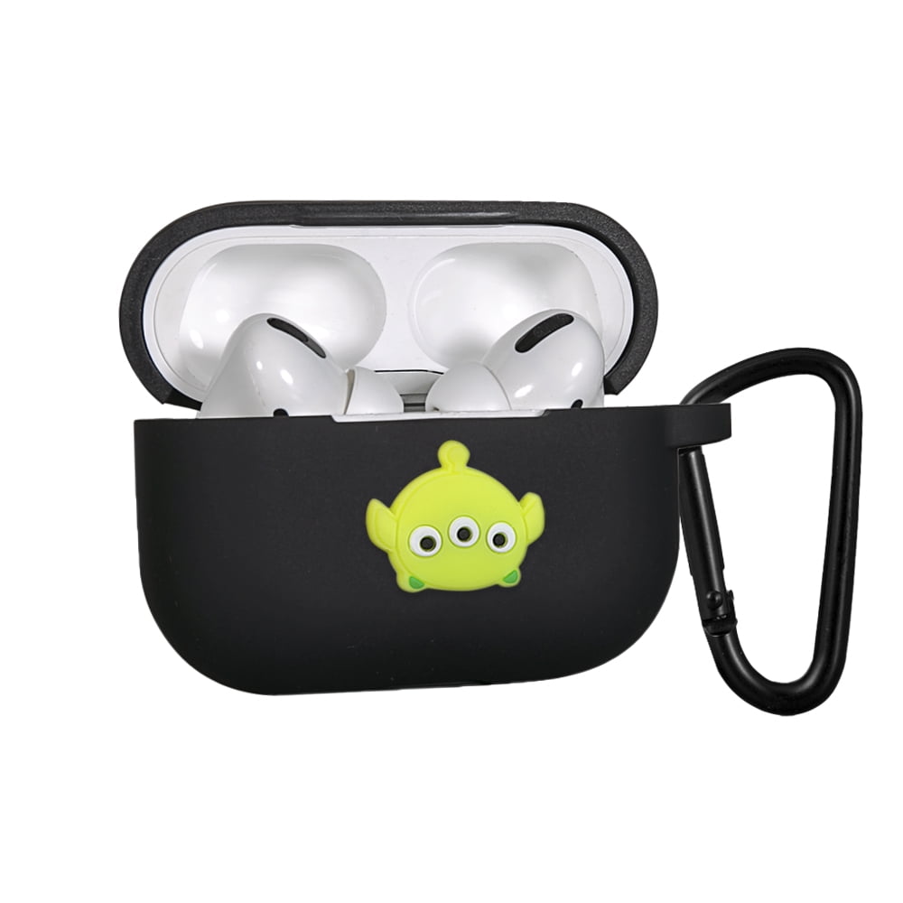 Silicone Case for Apple Airpods Pro Soft Earphone Cover Lovely ThreeEyed Alien Pattern Wear