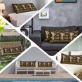 thumbnail image 6 of Brown Giraffe Body Pillow Covers 20"x54", Love Heart Spring Floral Botanical Soft Brushed Microfiber Breathable Throw Pillow Covers, Pillowcase with Zipper for Couch Sofa Bedroom Living Room, 6 of 9