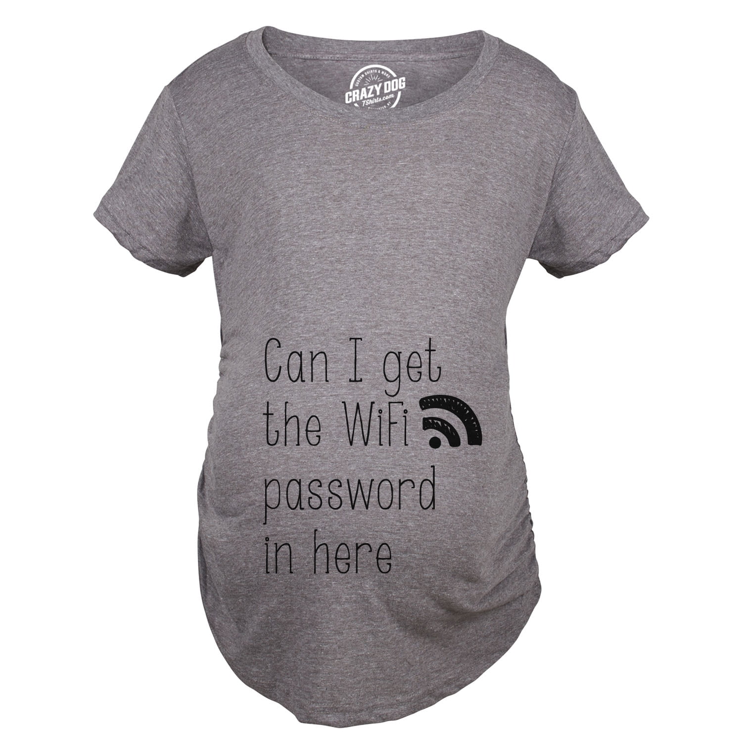 Cotton Maternity T-Shirt CafePress Cute & Funny Pregnancy Tee Planning My Escape in July!