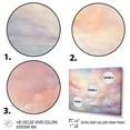 thumbnail image 3 of Designart "Cotton Candy Skies at Sunset III" Landscapes Floater Framed Canvas Print, 3 of 7