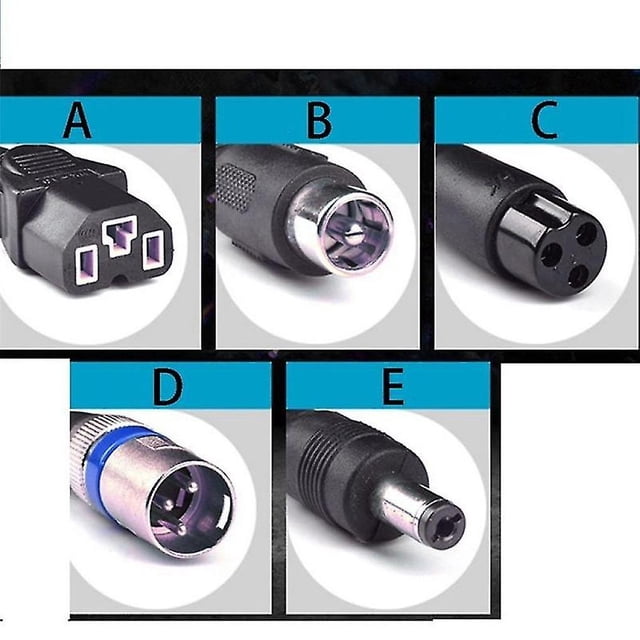 Cargador de batería de litio de 48v 2a para bicicleta eléctrica, Scooter, equilibrio, cargador de carga de coche, fuente de alimentación-e