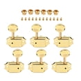 thumbnail image 2 of 6pcs 3R3L Clips de guitarra sellados Sintonizadores Cabezas Piezas de guitarra mecánica Oro, 2 of 8