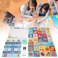 thumbnail image 1 of Tableau de Dessin Jouet, Casse-Tête Coloré pour Enfants, Bord Multifonctionnel pour Éducation Précoce, 1 of 8