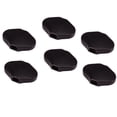 thumbnail image 4 of Paquete De 6 Botones De Sintonizador De Guitarra Universal Cabezal De Reemplazo De Llave De Afinación Negro, Con Tornillos Y Juntas Hugo  Botones de clavija de afinación de guitarra, 4 of 9