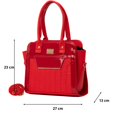 thumbnail image 3 of Bolsa para mujer FANA Amira Color Rojo Premium M3742!!!, 3 of 3