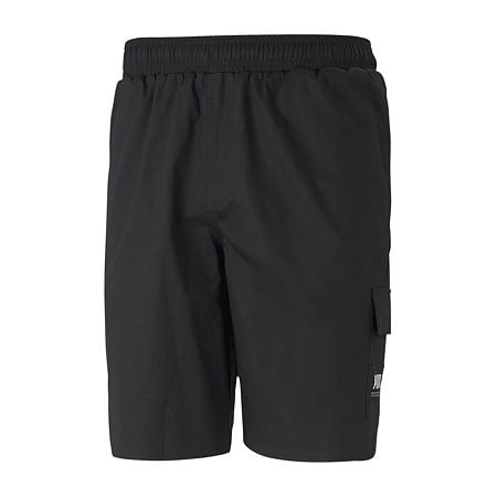 Puma Mens Summer Court Cargo Shorts  Black 2XL