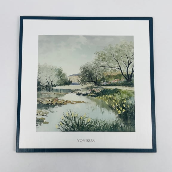 YQYISUA 30 x 30 cm Wall Art Prints Outdoor Landscape Painting for Home Decor