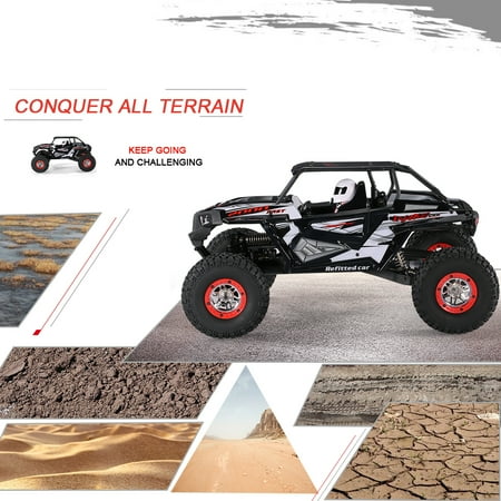 Desert Rock - WLtoys 10428-B2 1/10 2.4G 4WD Electric Rock Crawler Off-Road Buggy Desert Baja RC Car