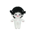 thumbnail image 2 of Poupée Nue Douce 20cm Rose Dentelle Chaussures Élastiques Douces Marionnette Accessoires de Cheveux Colorés Réalistes Filles Latte Boo Boo Poupée Nue, 2 of 8