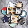 thumbnail image 2 of Creative Ceramic Hand-painted Western Plate Disc Color Flat Plate Soup Plate Dish Salad Dish Microwave Breakfast Plate, 2 of 5