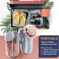 thumbnail image 2 of Fabric Shaver Lint Remover, Rechargeable Fabric Lint Shaver Defuzzer with 2in1 Replaceable Stainless Steel 3-Leaf Blades, Remove Clothes Fuzz, Lint Balls, Pills, Bobbles, 2 of 8