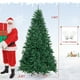 Costway 7,5 Pieds Arbre de Noël Articulé Unlit Décoration Artificielle de Noël W / 2254 Bouts de Branche – image 4 sur 10