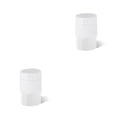 thumbnail image 2 of Yuarrent Divisor de pastillas, taza de agua de 4 capas, ranura en forma de V portátil, divisor de tableta ajustable, trituradora de viaje para el hogar, Blanco 2piezas Yuarrent CBP192317, 2 of 6