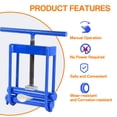 thumbnail image 3 of Flylapdo Seamless Welded Handles All-Metal Pipe Clamp, Iron Construction Pipe Squeeze-off Tool Enhanced Sealing for for 1/2-2.5 inch PE PPR PVC Pipe, 3 of 8