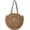 F, variant on Straw Beach Bag with Zipper Large Woven Summer Boho Tote Handbag Rattan Wicker Purse for Shopping Summer Vacation