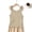 Beige, variant on Ruffle Collar Blouses For Women Weighted Vest Woman Gauze Tank Tops For Women Summer Work Top Linen Blend Tops For Women Lightweight Linen Tank Tops Women Cute Summer Tops Flowy Tops For Women